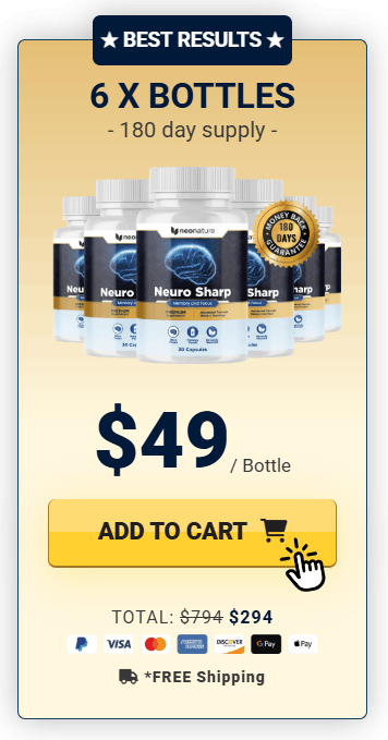 Neuro Sharp 6 bottles